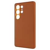 FIXED MagLeather kožený kryt s MagSafe Samsung Galaxy S25 Ultra hnědý