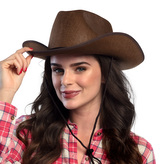 Boland Kovbojský klobouk hnědý rodeo