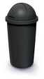 Odpadkový koš COMPACTO ROLL 60 L černý