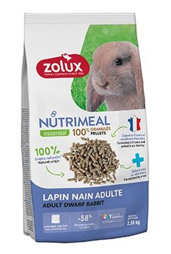 Krmivo pro králíky Adult NUTRIMEAL 2,55kg Zolux