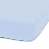 Bavlněné prostěradlo do kolébky, 90 x 40 cm - modré; 90x40
