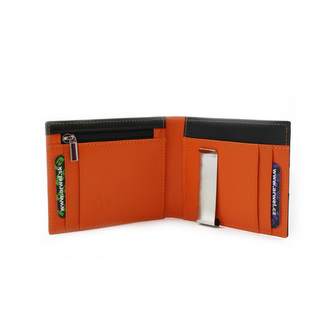 Pánská dokladovka Arwel 1811­ - černá-oranžová