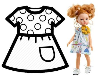 Ubranko dla lalek 32cm