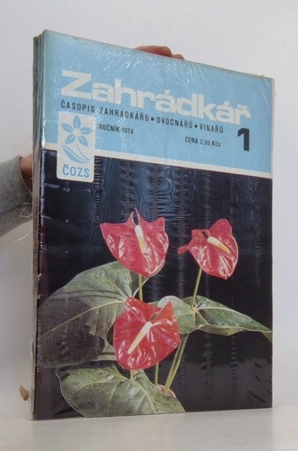 Zahrádkář - časopis - č. 1-12/1974
