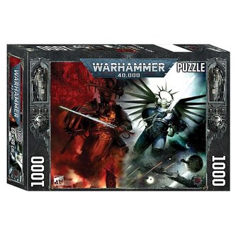 Puzzle Warhammer Guilliman vs Abaddon, 1000 dílků