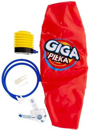 Giga piłka czerwona