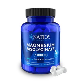 NATIOS Magnesium Bisglycinate počet kapslí 90 kapslí NATIOS Magnesium Bisglycinate počet kapslí 90 kapslí