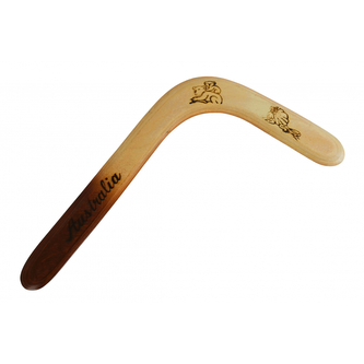Bumerang dřevěný Brother BU20 - hnědý