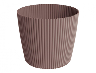 Obal na květník MILLY ROUND plastový d20x17cm