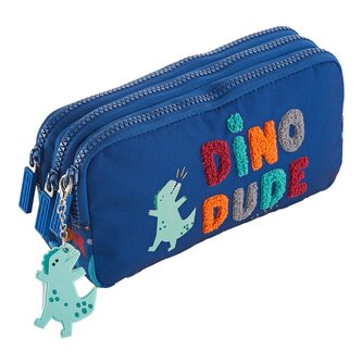 Miquelrius penál Fun Dino, Tripple Holdall, trojkomorový, rPET