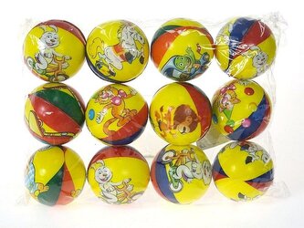 Piłeczki piankowe 6cm (12szt)