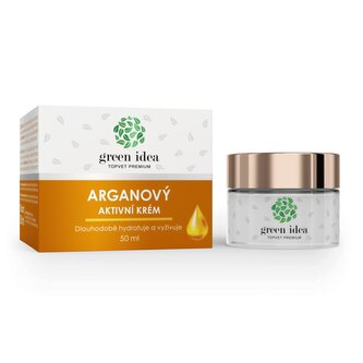 Green idea Arganový aktivní krém 50 ml