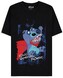 Tričko Difuzed Lilo & Stitch - Superhero (černé) XS