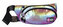 PROMO Saszetka na pasek nerka WB2 HOLO multicolor