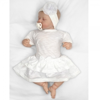 Sukničko- body krátký rukáv NICOL ELEGANT BABY GIRL; 86 (12-18m)