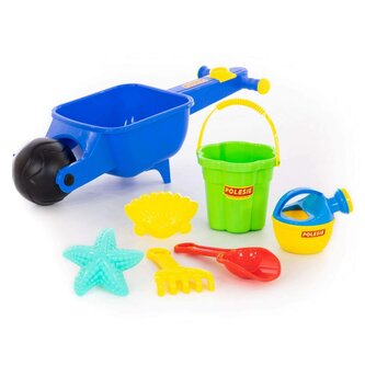 Polesie 35691 Zestaw nr337 Taczka Maluch + akcesoria do piasku