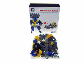 Klocki deformation 68 elementów 7205
