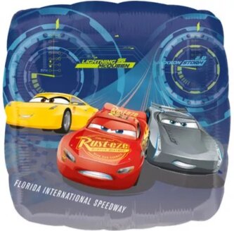 Balonek CARS čtvercový foliový 43cm