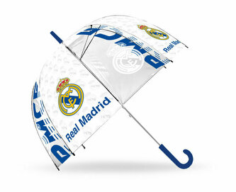 Parasolka przezroczysta automatyczna 46cm Real Madryt RM00018 Kids Euroswan
