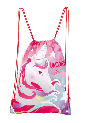 Pytlík UNICORN - JEDNOROŽEC na obuv dívčí růžový 33x44