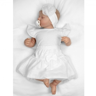 Tutu suknička NICOL ELEGANT BABY GIRL - mašlička, vel. 86; 86 (12-18m)