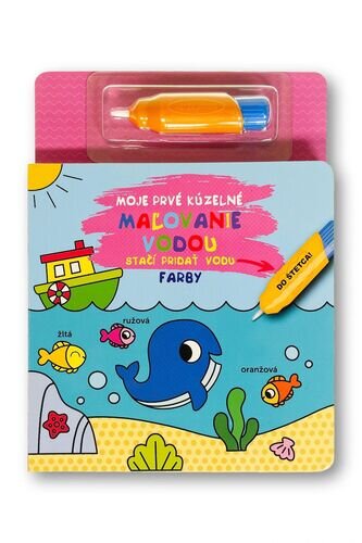 Moje prvé kúzelné maľovanie vodou Farby