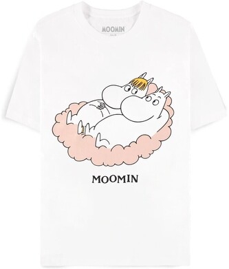 Dámské tričko s krátkým rukávem Difuzed Moomin Cloud - L