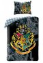 Povlečení Harry Potter: Bradavický erb 100 % bavlna (140 x 200 cm)