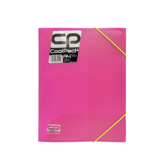 Teczka na gumkę A4 różowa Neon 52146PTR CoolPack