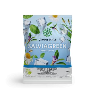 Green idea Salviagreen - bylinné bonbóny 100 g