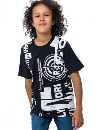 Chlapecké tričko SPORT krátký rukáv černé, velikost: 140