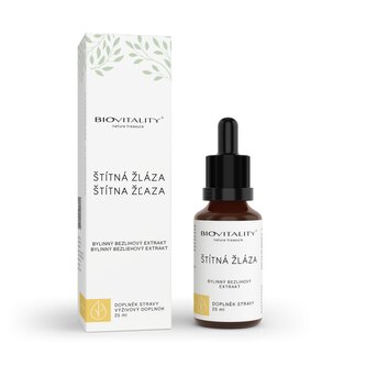 Green idea Štítná žláza bezlihová tinktura - kapky 25 ml
