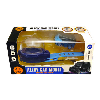 PROMO Mini metalowe auto na radio z opaską na rękę NO-1007922