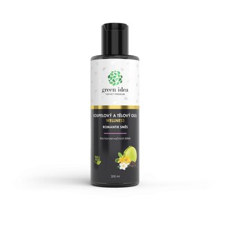 Green idea Romantik směs - koupelový a tělový olej 200 ml