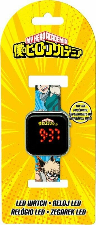 Zegarek LED z kalendarzem My Hero Academy MHA4008 Kids Euroswan