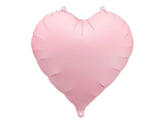 Balon foliowy Serce 45cm różowy