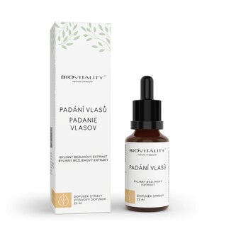 Green idea Padání vlasů bezlihová tinktura - kapky 25 ml