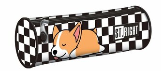 Piórnik tuba ST.RIGHT PU-01 Sleepy Corgi