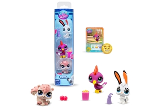 Little Pet Shop 3 figurky - 3 druhy