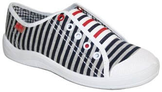 246Y003 33 - tenisky bez tkaniček, pruhy S 246Y003_33