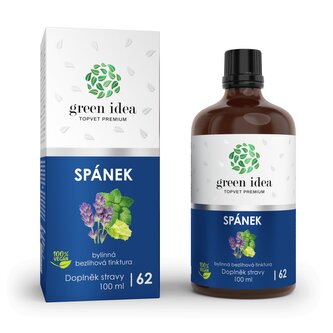 Green idea Spánek - bezlihová tinktura 100 ml