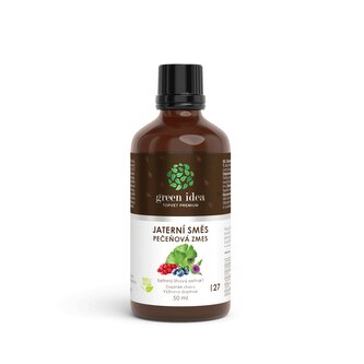 Green idea Jaterní směs (kapky HEPAMIX) tinktura - kapky 50 ml 50 ml