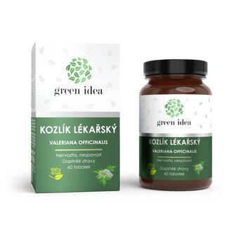 Green idea Kozlík lékařský bylinný extrakt - tobolky 60 ks
