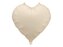 Balon foliowy Serce 45cm jasny beż