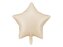 Balon foliowy Gwiazdka 48cm jasny beż