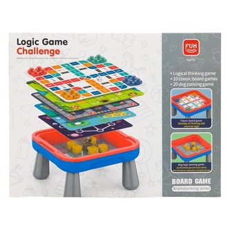 Gra planszowa 10 klasycznych gier Logic Game Challenge HC600503