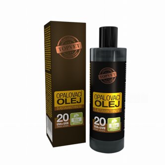Green idea Opalovací olej s astaxanthinem SPF 20 100 ml