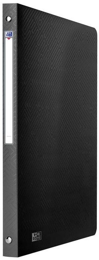 Segregator A4 4R 20mm PP nieprzezroczysty czarny Urban, Oxford