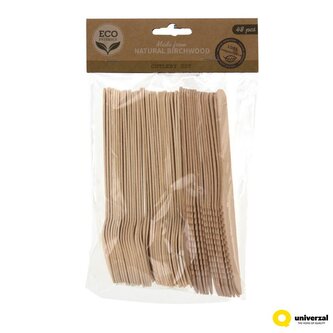 KOOPMAN, 54404 Sada dřevěných příborů, 48 ks