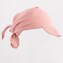 Dětský letní mušelínový šátek s kšiltem New Baby pink - velikost 68/74